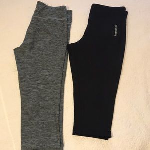 2 for 1 🤗 Reebok and NB capris